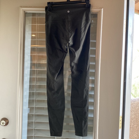 Lululemon Olive Green Leggings - Picture 2 of 2